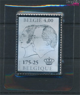 Delcampe - Belgien 3466 (kompl.Ausg.) Auf Silberfolie Postfrisch 2005 Föderalismus - Könige (10988644 - Ongebruikt