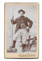 Delcampe - D 06  CDV  GRASSE Photo De SALOMONE Et TRABUCCO De GRASSE SOLDAT DU 23 EME GRASSE N0243 - Grasse