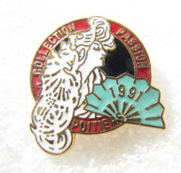Delcampe - TOP PIN'S  POITIERS   COLLECTION PASSION   1991  Email Grand Feu - Steden