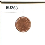Delcampe - 1 EURO CENT 2004 NEERLANDÉS NETHERLANDS Moneda #EU263 - Netherlands
