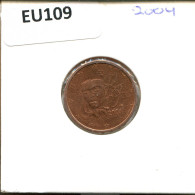 Delcampe - 2 EURO CENTS 2004 FRANCE Pièce #EU109 - France