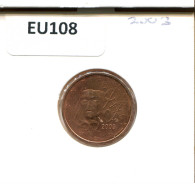 Delcampe - 2 EURO CENTS 2003 FRANCIA FRANCE Moneda #EU108 - France