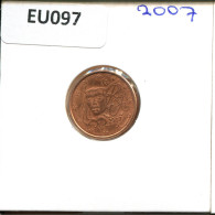 Delcampe - 1 EURO CENT 2007 FRANKREICH FRANCE Französisch Münze #EU097 - France
