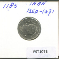 Delcampe - IRAN 1 RIAL 1971 Islamic Coin #EST1073 - Iran