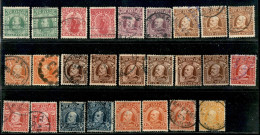 Delcampe - Lotti&Collezioni - Europa&Oltremare - NUOVA ZELANDA - 1909/1912 - Edoardo VII (122/131) - Insieme Di 26 Valori Della Ser - Altri & Non Classificati