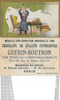 Delcampe - CHROMOS. Chocolat GUERIN-BOUTRON (Paris)   Se Creuser La Tête !...S2741 - Guerin Boutron