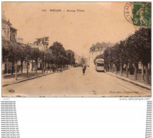 Delcampe - D77 MELUN - Avenue Thiers (Ref 1413) - Melun