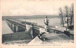 Delcampe - P-26-LOT.VI-7527 : BRIARE. LE PONT-CANAL. PENICHES - Briare