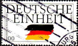 Delcampe - RFA Poste Obl Yv:1310 Mi:1478 Deutsche Einheit 3 Oktober 1990 (Obl.mécanique) - Briefmarken