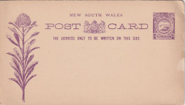 Delcampe - Post Card  "1 P.violett"       1888 - Cartas & Documentos