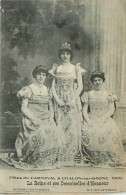 Delcampe - 71* CHALON S/SAONE Carnaval 1909  La Reine Et Demoiselles Honneur        RL35.1058 - Chalon Sur Saone