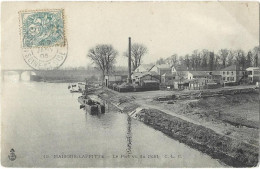 Delcampe - Th - Bateaux - Maisons-Laffitte - Le Port Vu Du Pont - Sonstige & Ohne Zuordnung