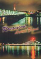 Delcampe - Finland Rovaniemi Night View Jätkänkynttilä Railway Bridges Unposted #SDS233 - Finlande
