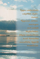 Delcampe - Finland Serene Sunset Seascape With Reflective Water Unposted #SDS198 - Werbepostkarten