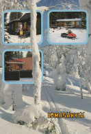 Delcampe - Finland Säkylä Lomakylä Winter Landscape Advertising Unposted #SDS136 - Werbepostkarten