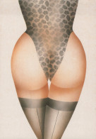 Delcampe - Finland Modern Art Female Figure Leopard Print Bodysuit Unposted #SDS063 - Werbepostkarten