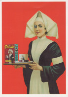 Delcampe - Finland Droste Cacao Nurse Woman Tray Iconic Droste Effect Unposted #SDS057 - Werbepostkarten