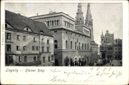 Delcampe - CPA Legnica Liegnitz Schlesien, Kleiner Ring - Schlesien