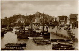 Delcampe - CPA Folkestone Harbour Bateau - Fischerei