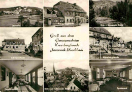 Delcampe - Jauernick-Buschbach Kreuzbergbaude Genesungsheim Blick Vom Schwarzen Berg Schwei - Görlitz