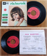 Delcampe - DISQUE VINYLE EP 45t RPM BIEM (7") RIA BARTOK «Je Ne Peux Pas Le Blâmer» +3 POP France (1965) - Verzameluitgaven