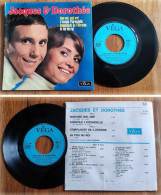 Delcampe - DISQUE VINYLE EP 45t RPM BIEM (7") JACQUES & DOROTHEE «Le Fou Du Roi» (Jacques Brel) +3 France (1969) - Verzameluitgaven