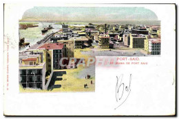Delcampe - CPA Port Said Panorama De Port Said Egypte - Other & Unclassified