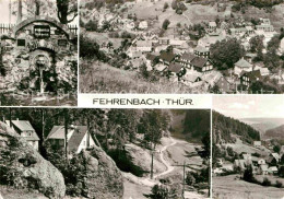 Delcampe - Fehrenbach Thueringer Wald Teilansichten Werraquelle - Masserberg