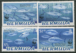 Delcampe - Bermuda 2004 WWF Naturschutz Blauflossen-Thunfisch 877/80 Postfrisch - Bermuda