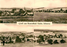 Delcampe - Rosenthal-Bielatal Teilansichten Landschaftspanorama - Rosenthal-Bielatal
