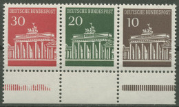 Delcampe - Bund 1967 Brandenburger Tor Zusammendruck W 26.2 UR (4 Mm Abstand) Postfrisch - Zusammendrucke