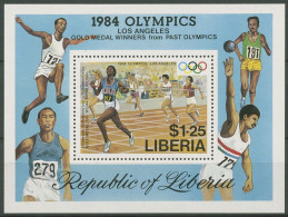 Delcampe - Liberia 1984 Olympische Sommerspiele Los Angeles Block 108 Postfrisch (C29038) - Liberia