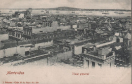 Delcampe - Montevideo.Vista General.Bella Panoramica.Editor J.Behrens.Pluscuamperfecta - Uruguay