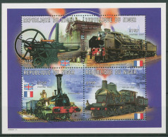 Delcampe - Niger 1997 Eisenbahn Lokomotiven 1298/01 K Postfrisch (C29078) - Niger (1960-...)