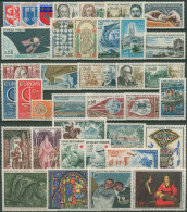 Delcampe - Frankreich Jahrgang 1966 Komplett Postfrisch (SG96269) - 1960-1969