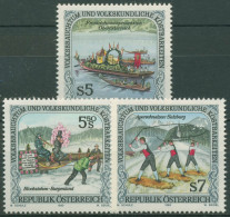 Delcampe - Österreich 1993 Volksbrauchtum Prozessionen Sportspiele 2100/02 Postfrisch - Unused Stamps