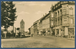 Delcampe - Anklam Steinstraße Geschäfte, Gelaufen 1969 Marke Fehlt (AK4126) - Anklam