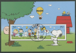 Delcampe - Bund 2018 Comic Die Peanuts Snoopy Block 82 Gestempelt (C98948) - 2011-2020