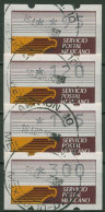 Delcampe - Mexiko 1990 Automatenmarke Satz 95/120/185/300, ATM 1 X Gestempelt - Mexiko