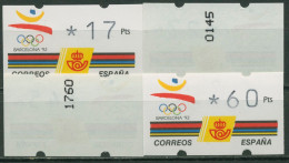 Delcampe - Spanien 1992 Olympiade BARCELONA Satz 17/27/45/60 ATM 5.1 S5 Mit Nr. Postfrisch - Ungebraucht