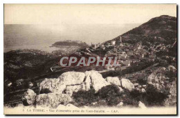 Delcampe - CPA La Turbie Vue D Ensemble Prise Du Mont Bataille - La Turbie