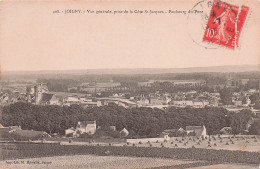 Delcampe - 89 JOIGNY VUE GENERALE PRISE DE LA COTE ST JACQUES FAUBOURG DU PONT - Joigny