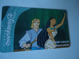 Delcampe - DISNEY TICKETS PASSEPORT  ADULTE   DISNEYLAND PARIS - Disney