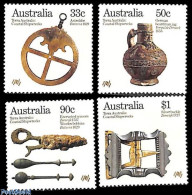 Delcampe - Australia 1985 Shipwreck Treasures 4v, Mint NH, History - Archaeology - Netherlands & Dutch - Art - Art & Antique Obje.. - Ungebraucht