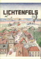 Delcampe - Lichtenfels Bayern Stadtblick Zeichnung - Lichtenfels