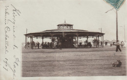 Delcampe - Carte Photo-ESPAGNE-ESPANA-VALENCIA-Cabanal-Kiosque De La Playa - Valencia