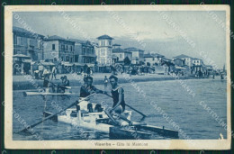 Delcampe - Rimini Viserba PIEGHE Cartolina QT3646 - Rimini