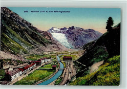 Delcampe - Rhonegletscher - Gletsch Udn Rhonegletscher - 11060671 - Autres & Non Classés