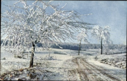 Delcampe - CPA Winter, Schnee, Verschneite Bäume, Rauhreifstudie - Feldpost (postage Free)