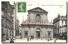 Delcampe - Paris - 8 - Eglise Notre Dame Des Victoires - CPA - Paris (08)